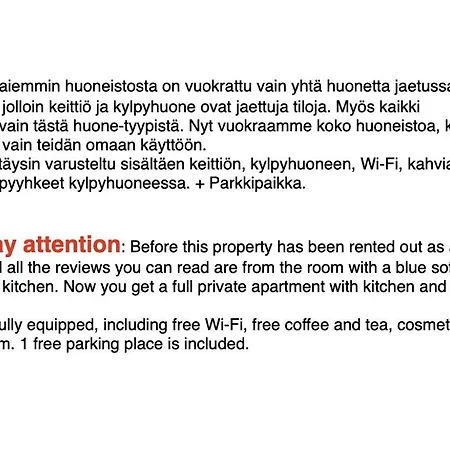 Homestay Modern 2 In The Centre, Free Parking, 55m2 *